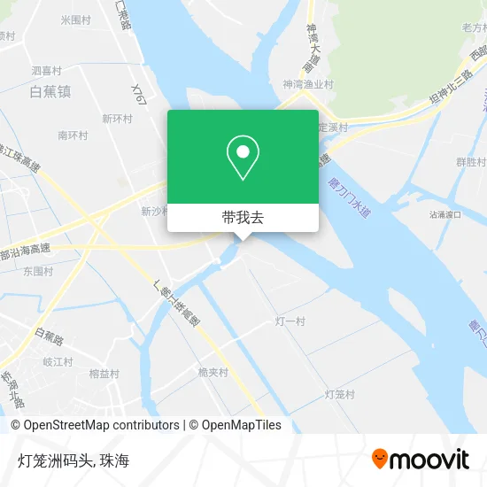 灯笼洲码头地图