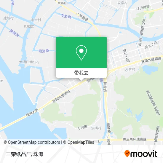 三荣纸品厂地图