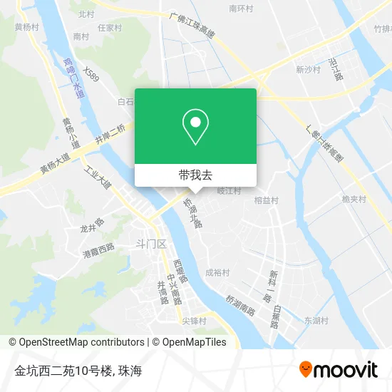 金坑西二苑10号楼地图