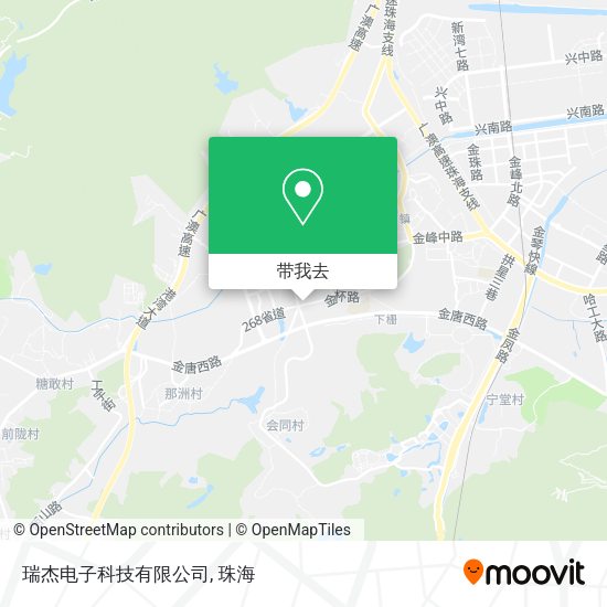 瑞杰电子科技有限公司地图