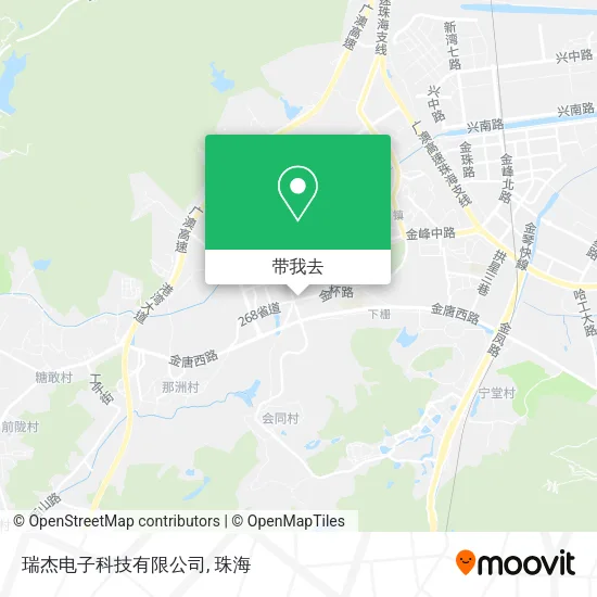 瑞杰电子科技有限公司地图