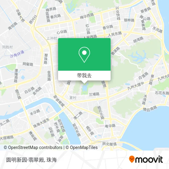 圆明新园-翡翠殿地图