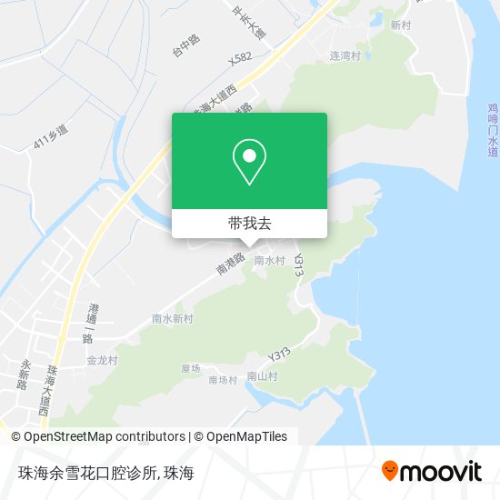 珠海余雪花口腔诊所地图