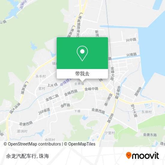 余龙汽配车行地图