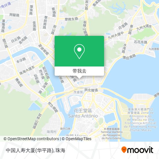 中国人寿大厦(华平路)地图