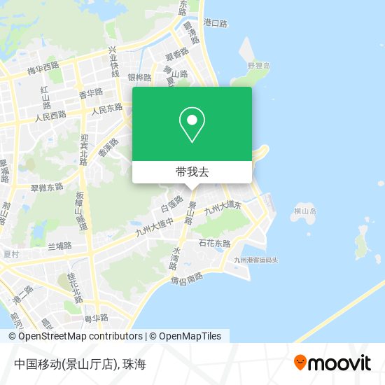 中国移动(景山厅店)地图