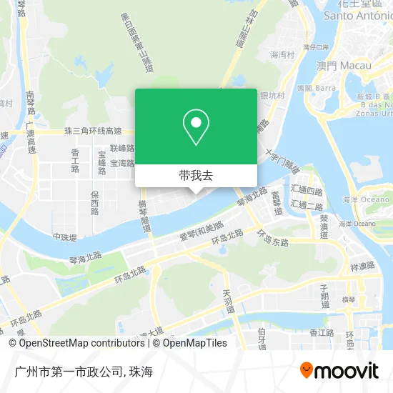 广州市第一市政公司地图