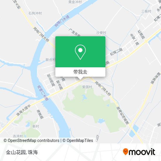 金山花园地图