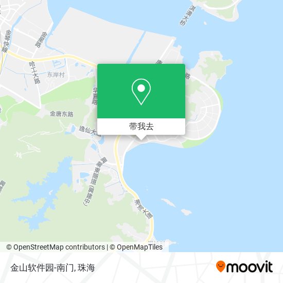 金山软件园-南门地图