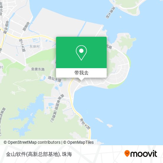 金山软件(高新总部基地)地图