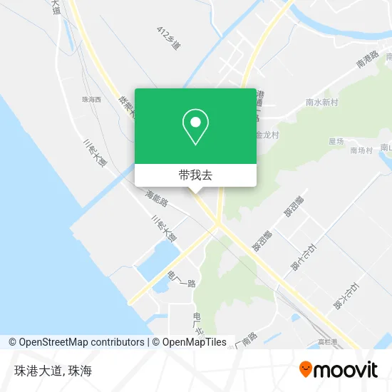 珠港大道地图