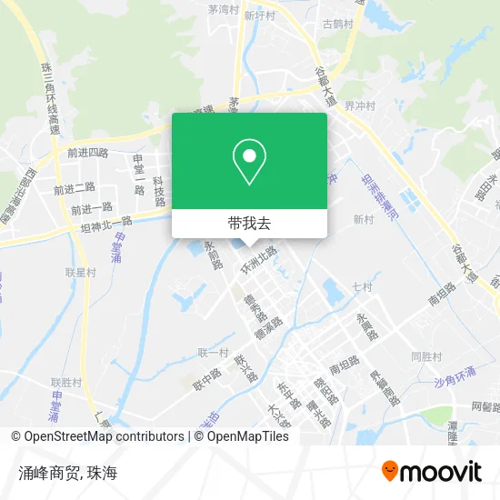 涌峰商贸地图