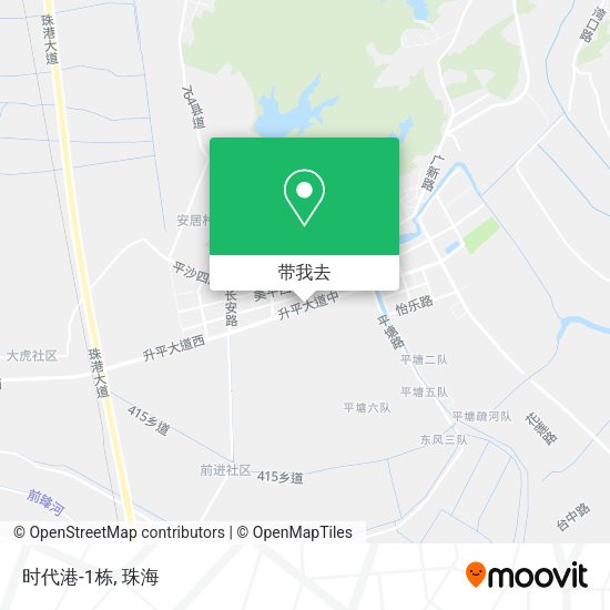 时代港-1栋地图