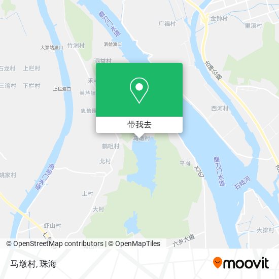 马墩村地图