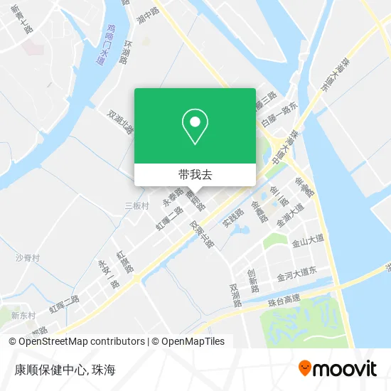 康顺保健中心地图