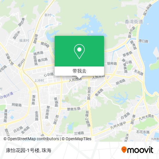 康怡花园-1号楼地图