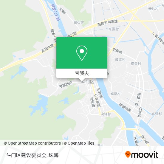 斗门区建设委员会地图