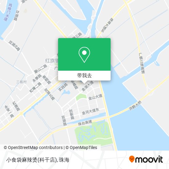 小食袋麻辣烫(科干店)地图