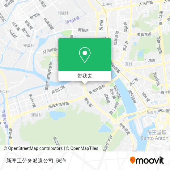 新理工劳务派遣公司地图
