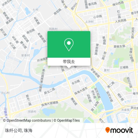 珠纤公司地图