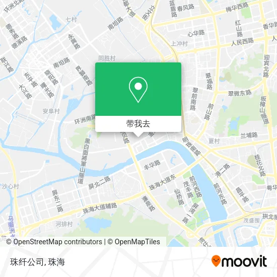 珠纤公司地图