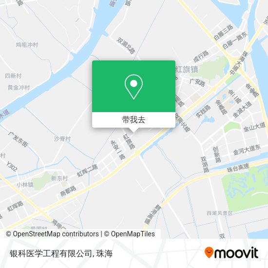 银科医学工程有限公司地图