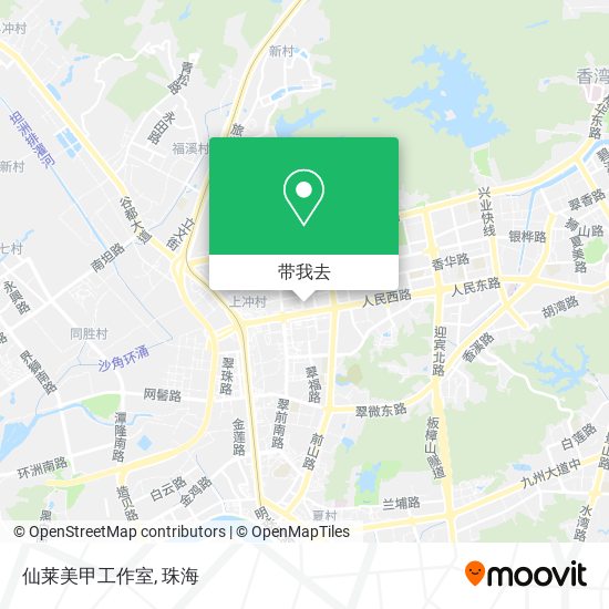 仙莱美甲工作室地图