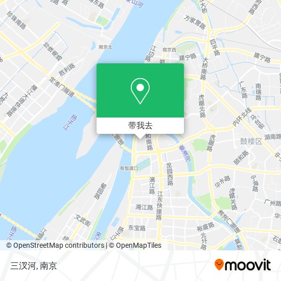 三汊河地图