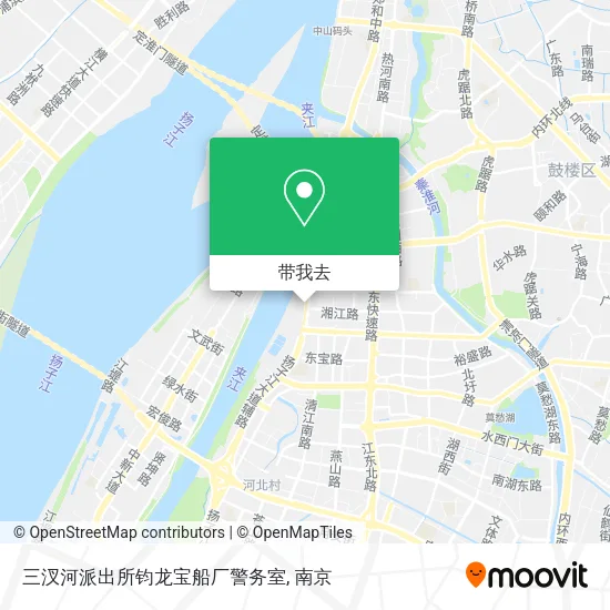 三汊河派出所钧龙宝船厂警务室地图