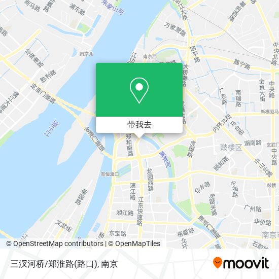 三汊河桥/郑淮路(路口)地图