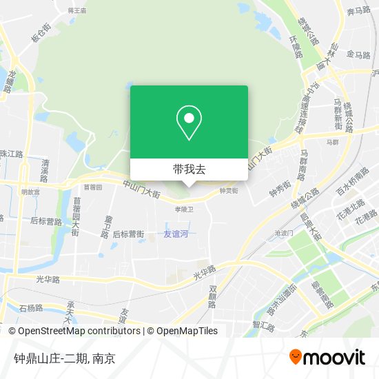 钟鼎山庄-二期地图