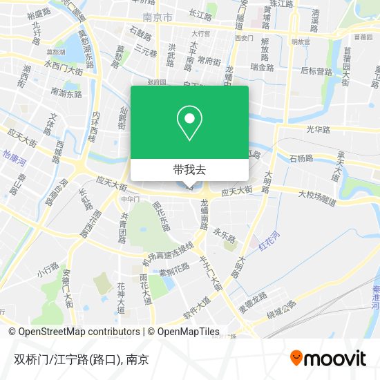 双桥门/江宁路(路口)地图