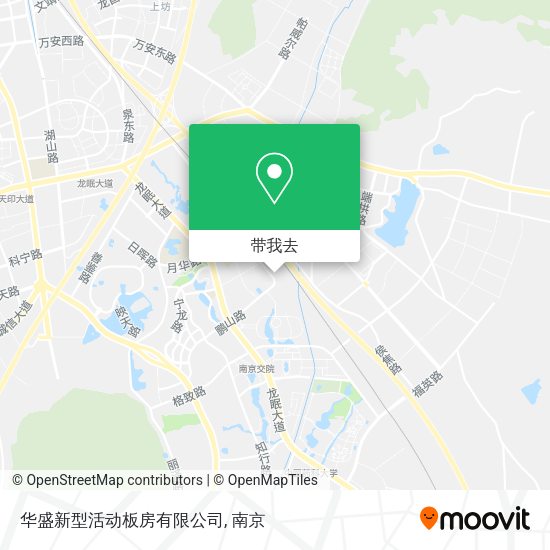 华盛新型活动板房有限公司地图