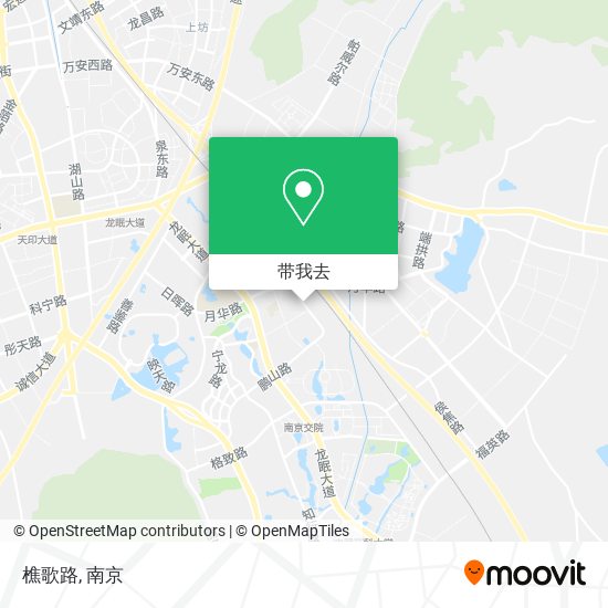 樵歌路地图