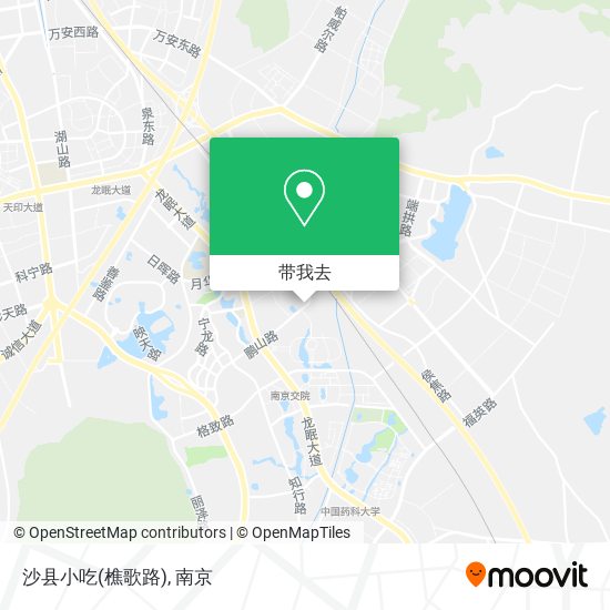沙县小吃(樵歌路)地图