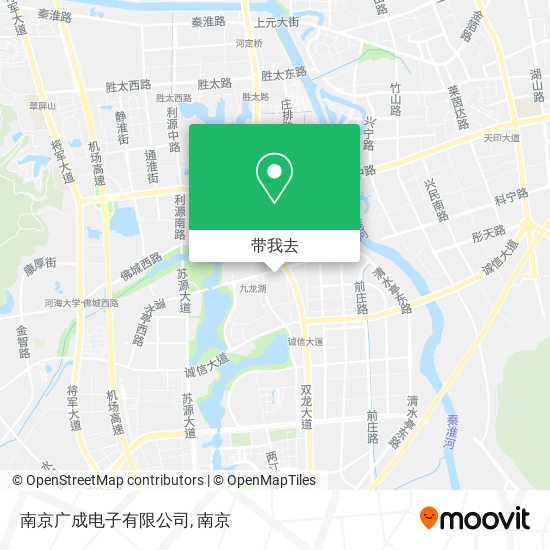 南京广成电子有限公司地图