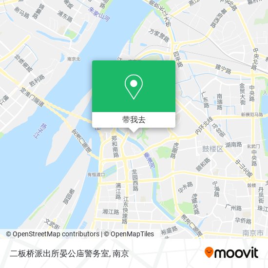 二板桥派出所晏公庙警务室地图