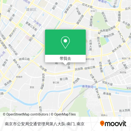 南京市公安局交通管理局第八大队-南门地图
