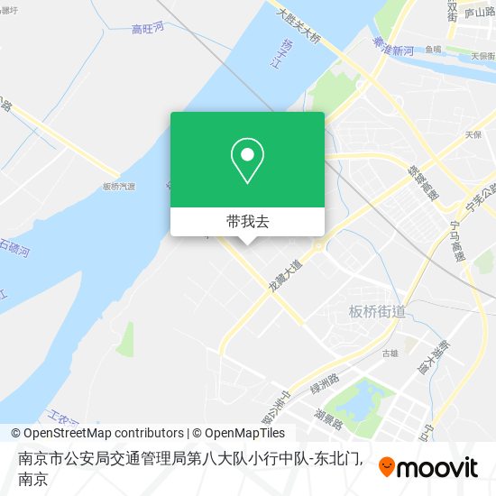 南京市公安局交通管理局第八大队小行中队-东北门地图