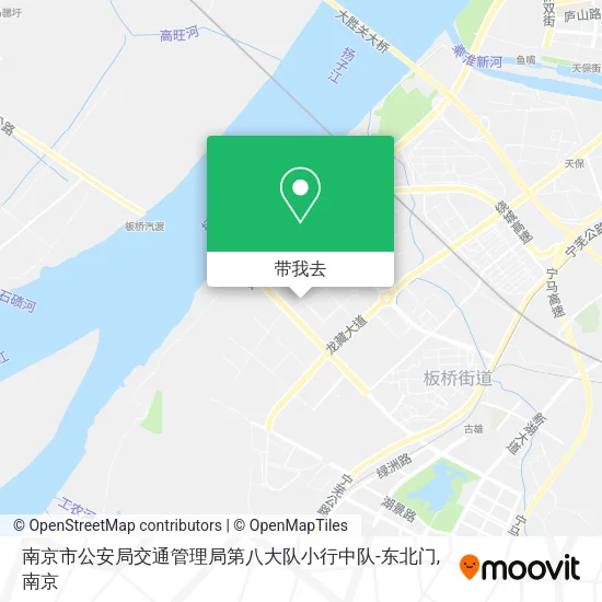 南京市公安局交通管理局第八大队小行中队-东北门地图