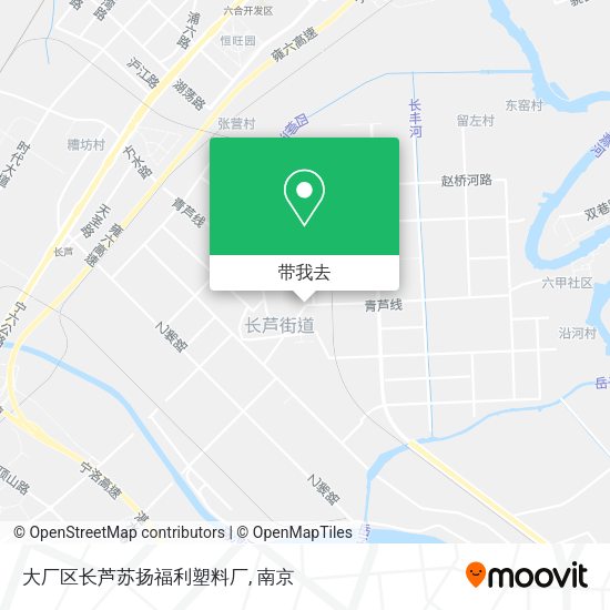大厂区长芦苏扬福利塑料厂地图