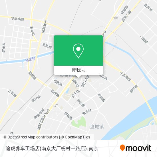 途虎养车工场店(南京大厂杨村一路店)地图