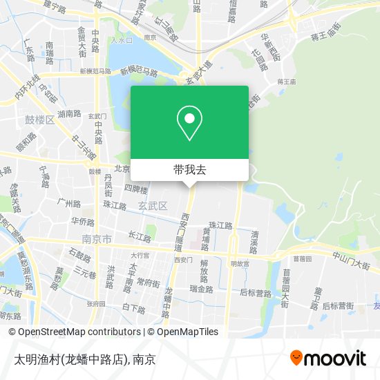 太明渔村(龙蟠中路店)地图