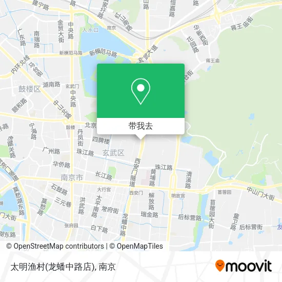 太明渔村(龙蟠中路店)地图