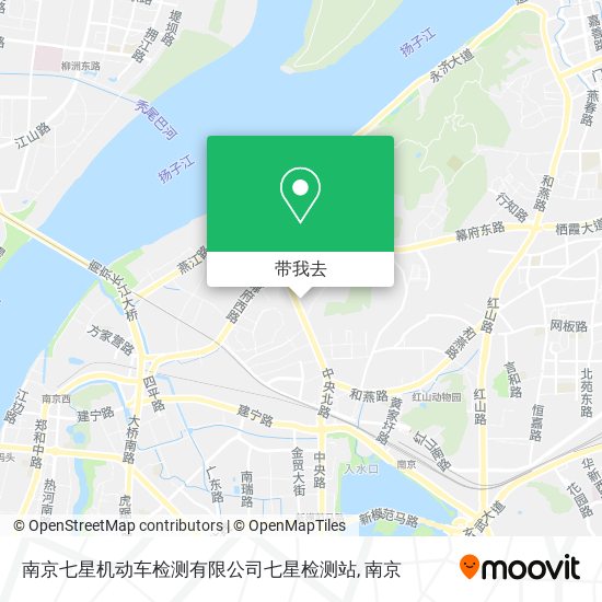 南京七星机动车检测有限公司七星检测站地图