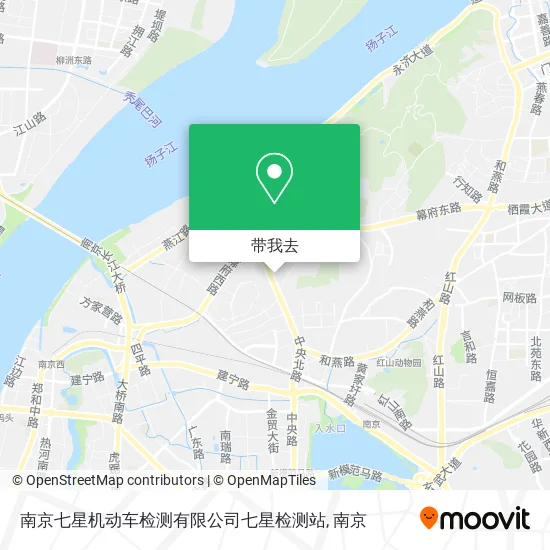 南京七星机动车检测有限公司七星检测站地图