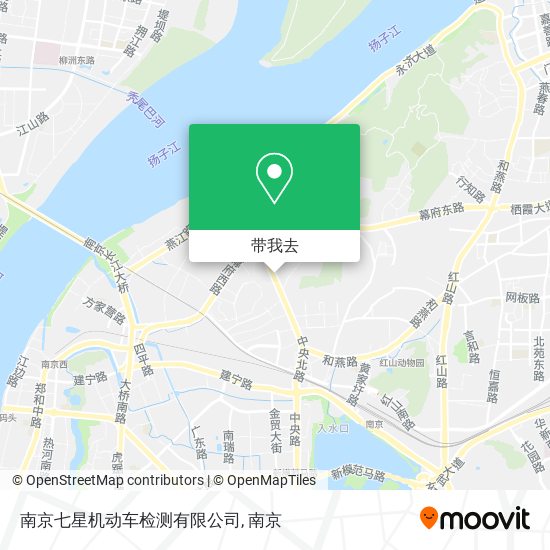 南京七星机动车检测有限公司地图