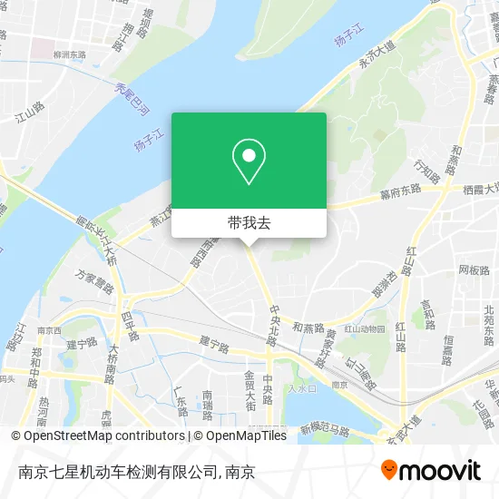 南京七星机动车检测有限公司地图