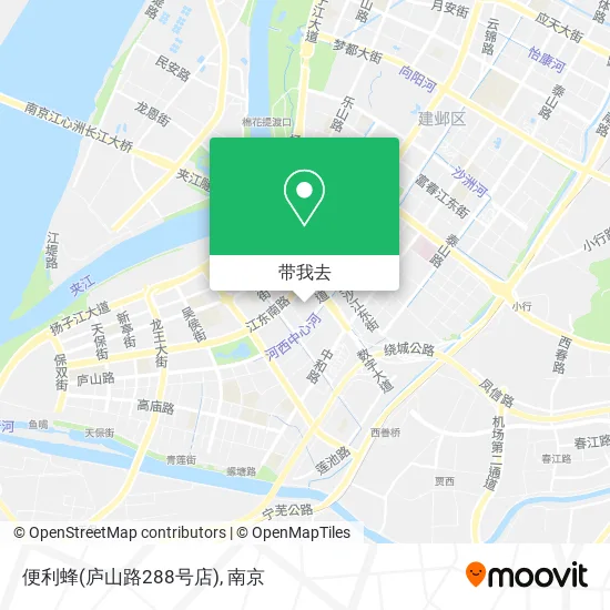 便利蜂(庐山路288号店)地图