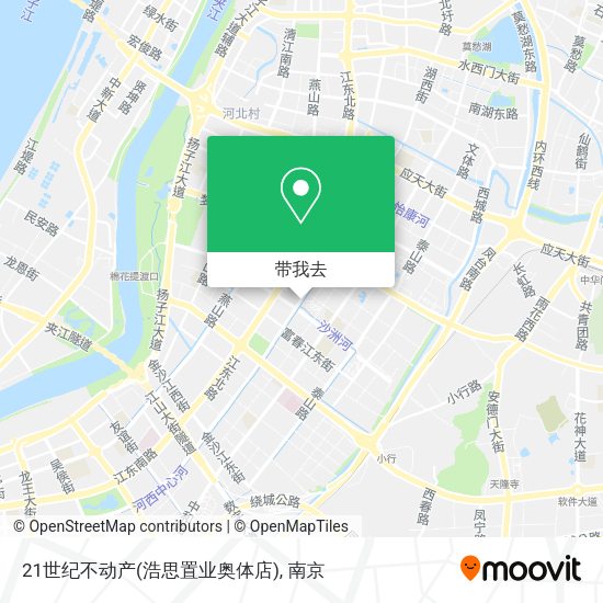 21世纪不动产(浩思置业奥体店)地图